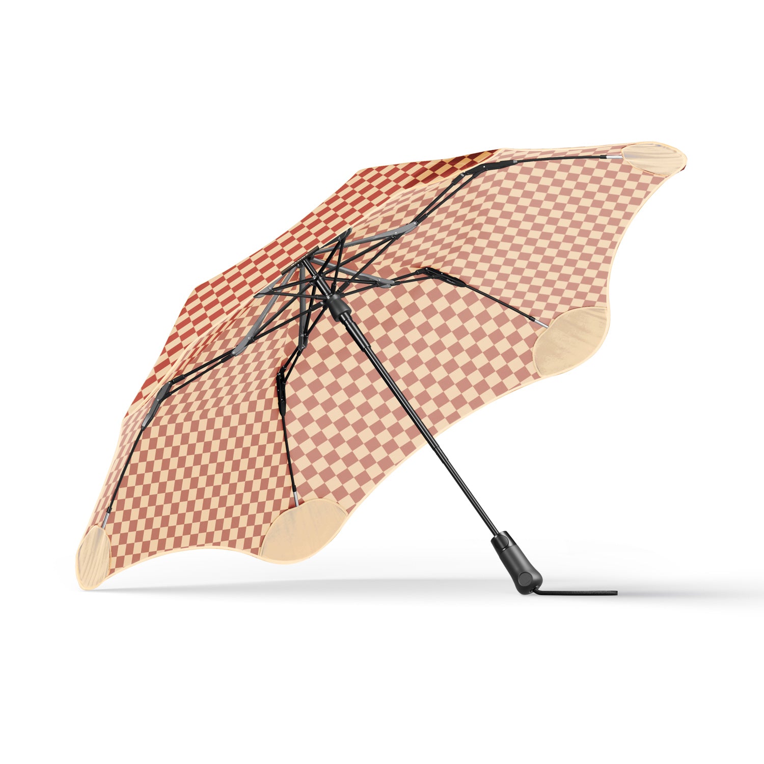 Blunt Clay Check Umbrella