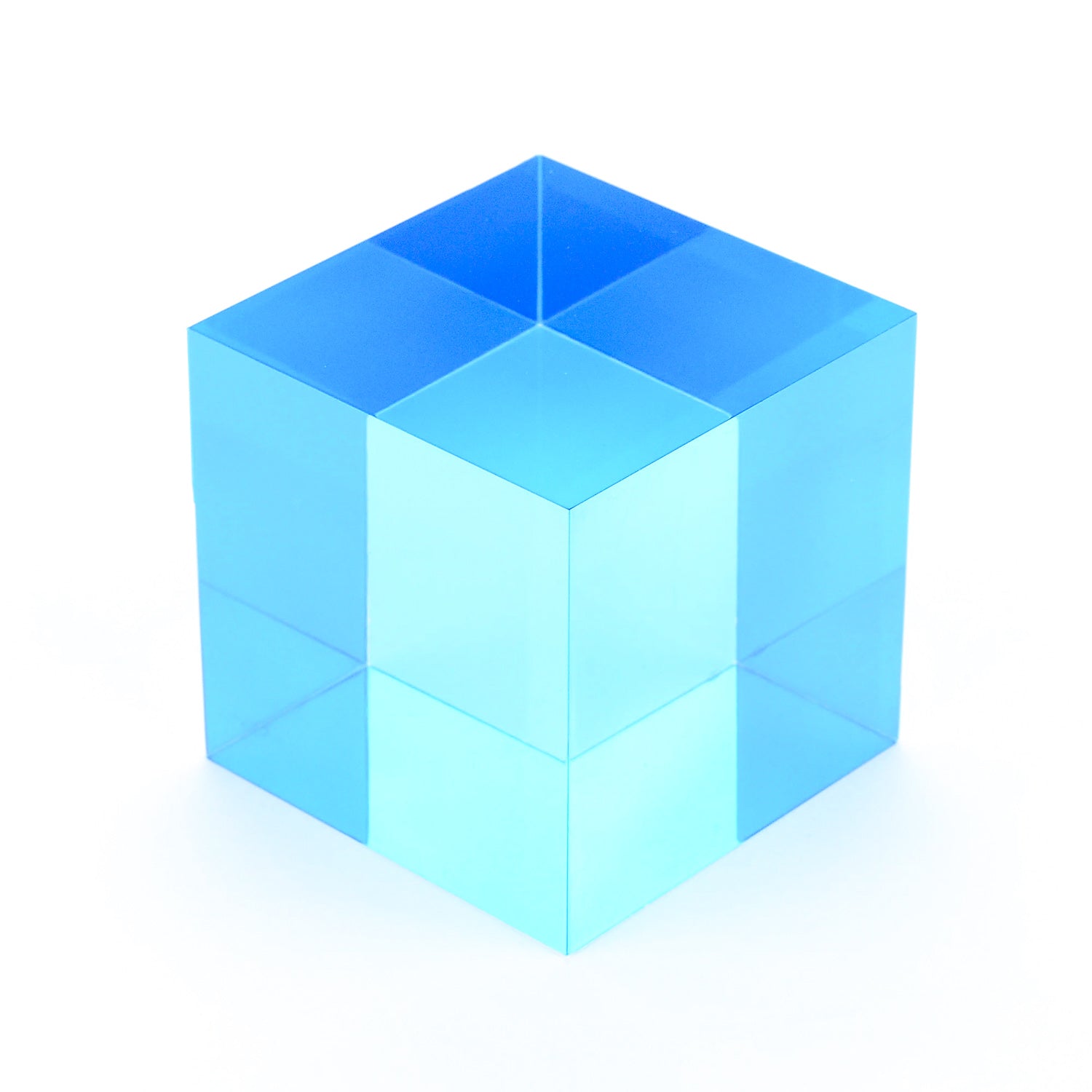 CMY Cyan Cube