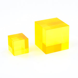 CMY Y Cube - Yellow cube