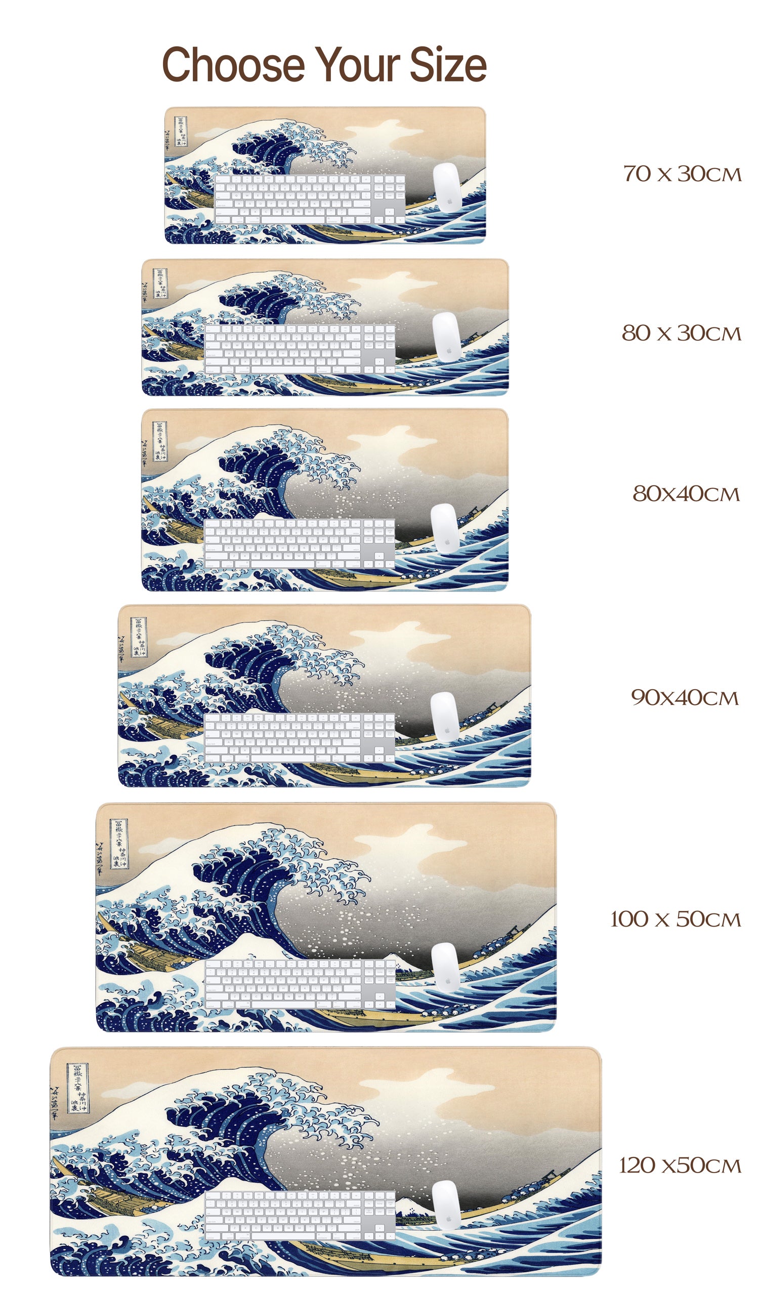 Great Wave Desk Pad