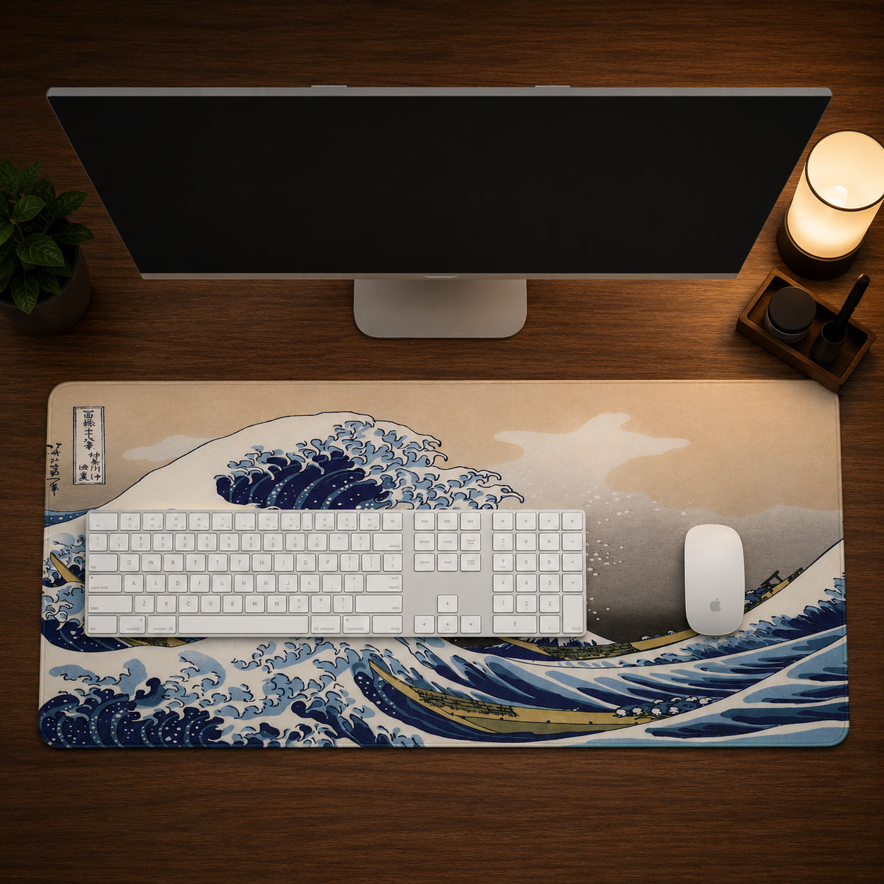 Great Wave Desk Pad