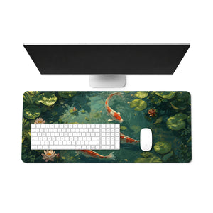 Koi Serenity Desk Pad