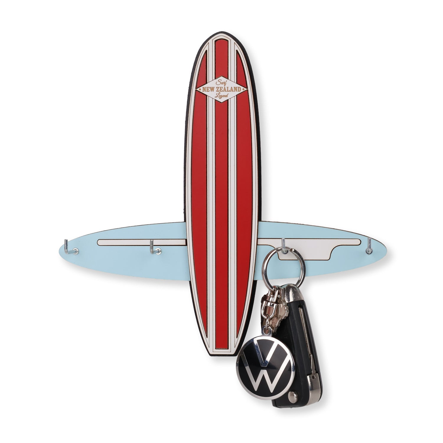 Surfboard key-holder - Ian Blackwell New Zealand