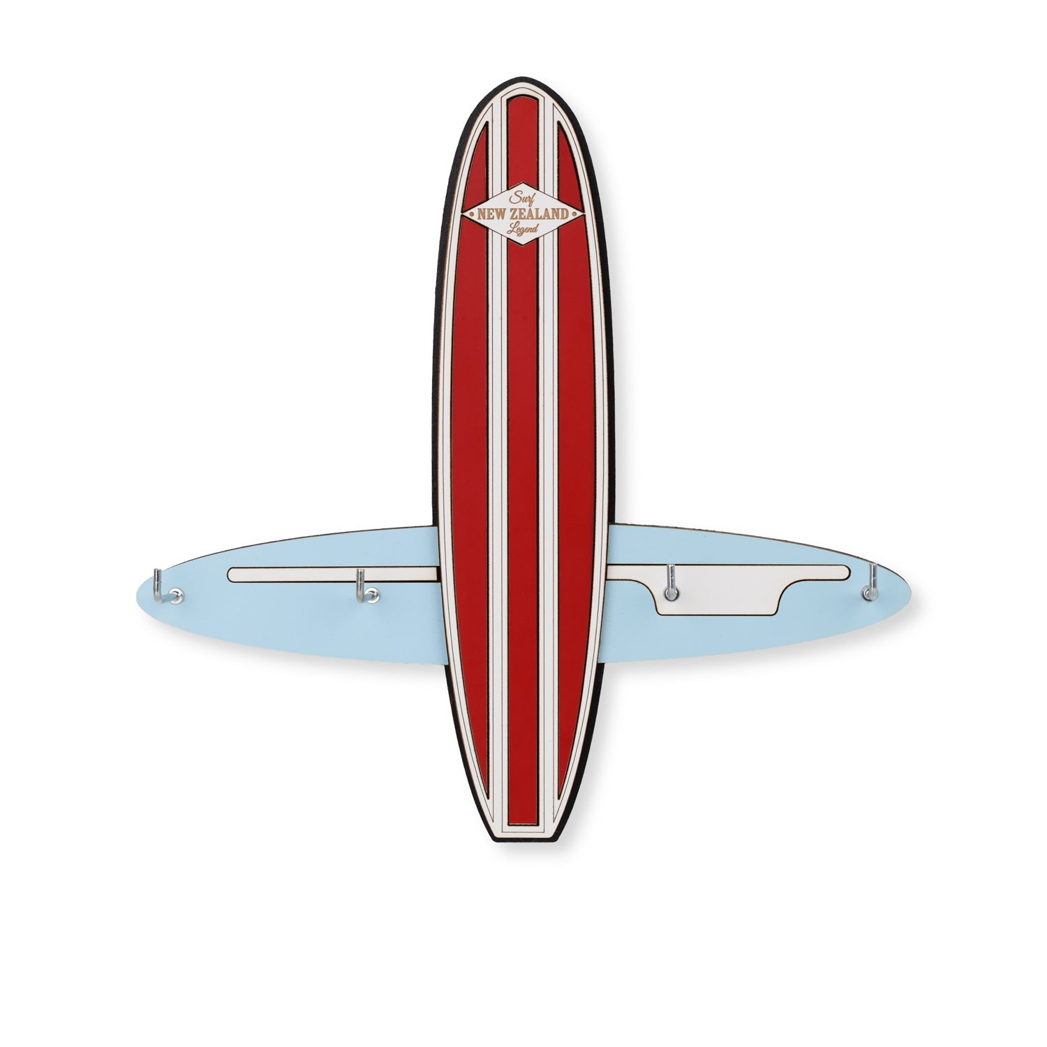 Surfboard key-holder - Ian Blackwell New Zealand
