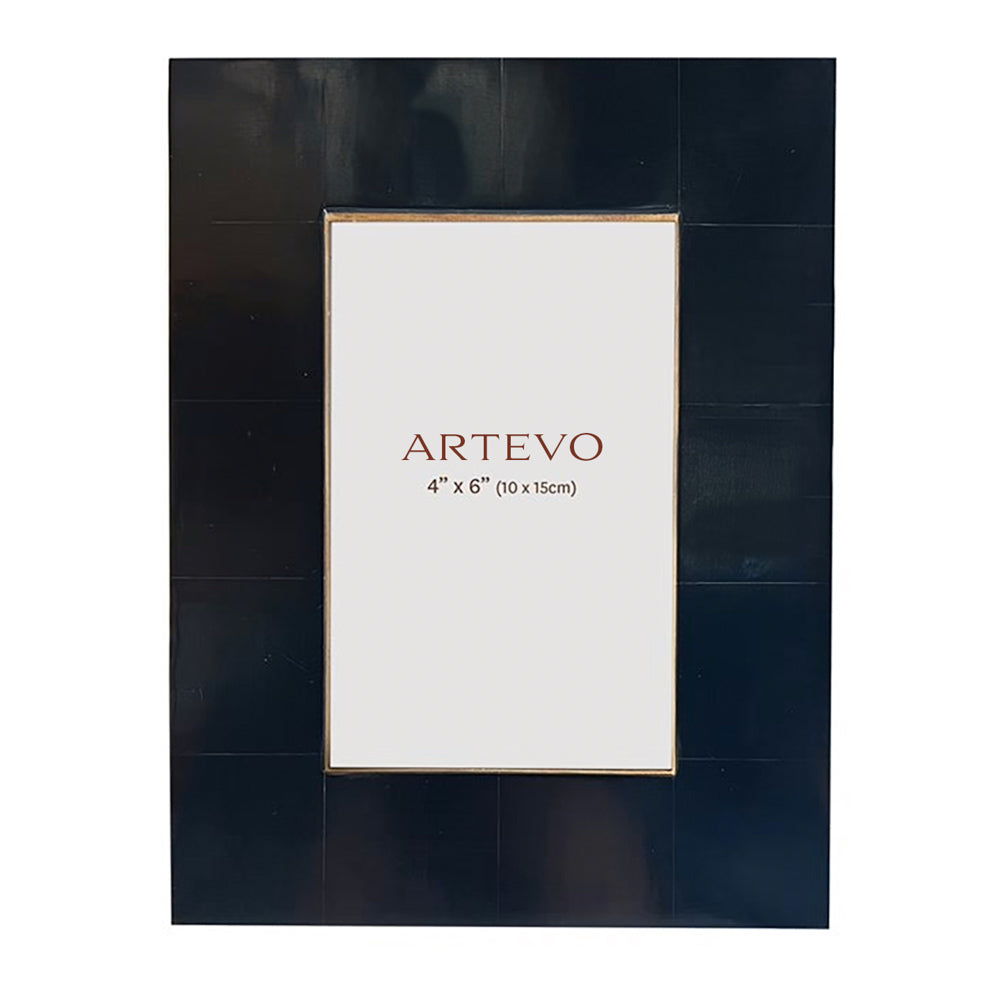 Black Resin Photo Frame 4in x 6in