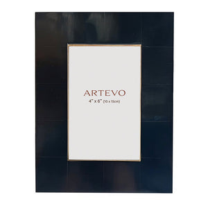 Black Resin Photo Frame 4in x 6in