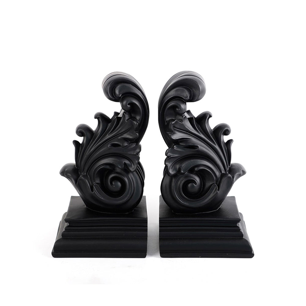 Classical acanthus leaf bookends - Artevo