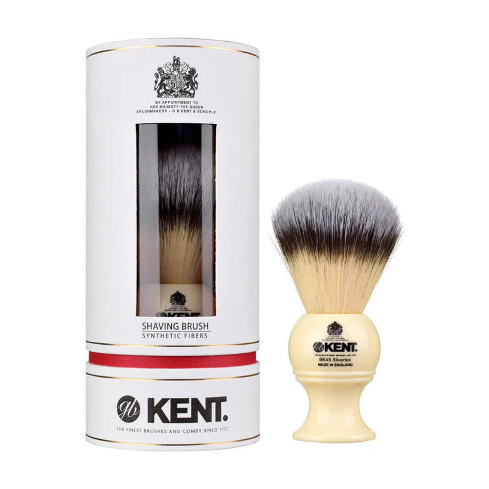Kent Synthetic Shaving Brush - Ivory