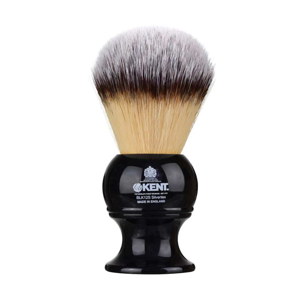 Kent Extra Large Synthetic Shaving Brush - Black