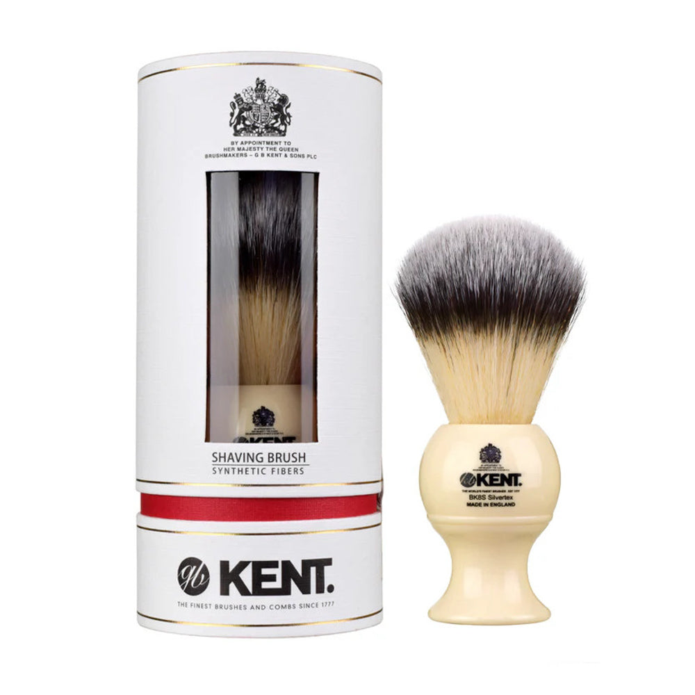 Kent Large Synthetic Shaving Brush - Ivory