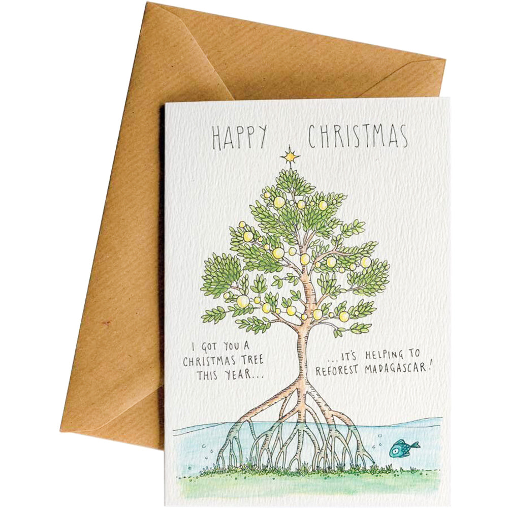 Little Difference Mangrove Christmas Tree card