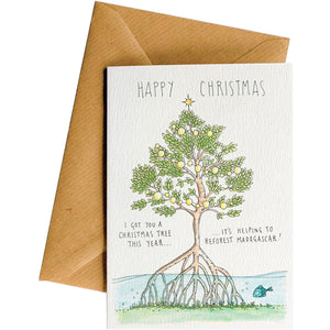 Little Difference Mangrove Christmas Tree card