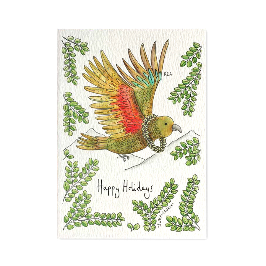 Happy Holidays card with Tui - Little Difference NZ