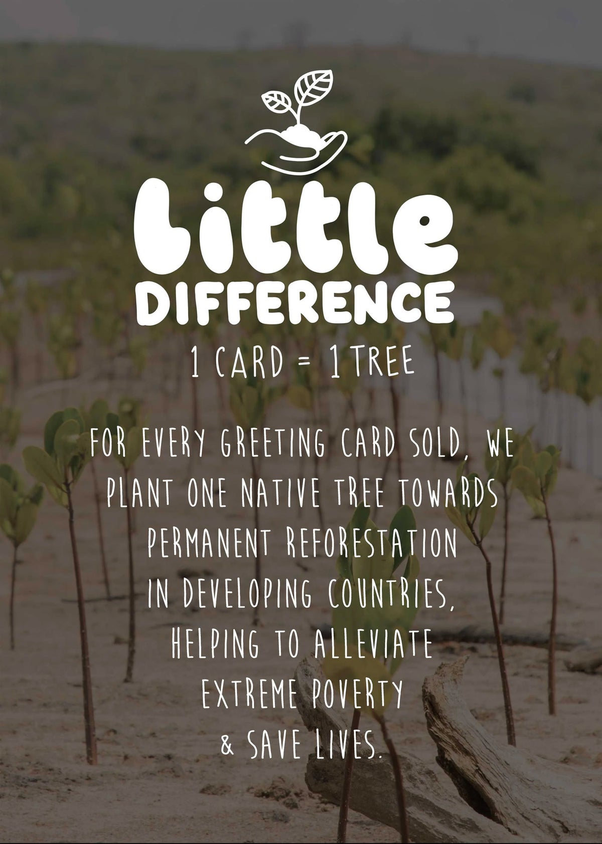 Little Difference Whale Christmas Card