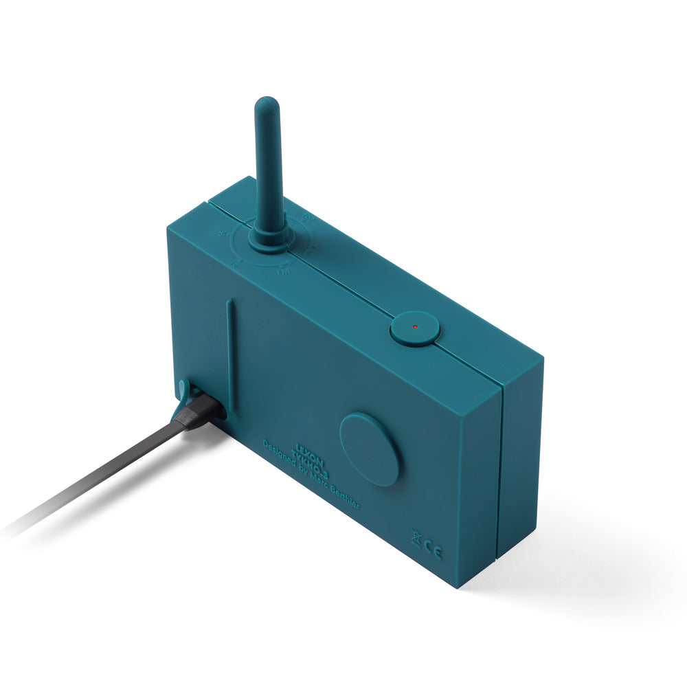 Lexon Tykho 3 Radio/Speaker - Teal Blue