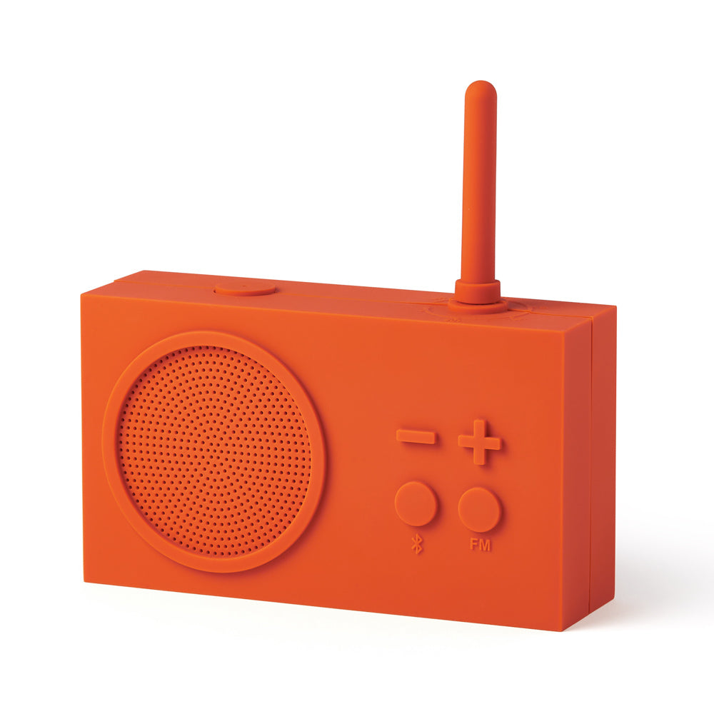 Lexon Tykho 3 Radio/Speaker - Orange