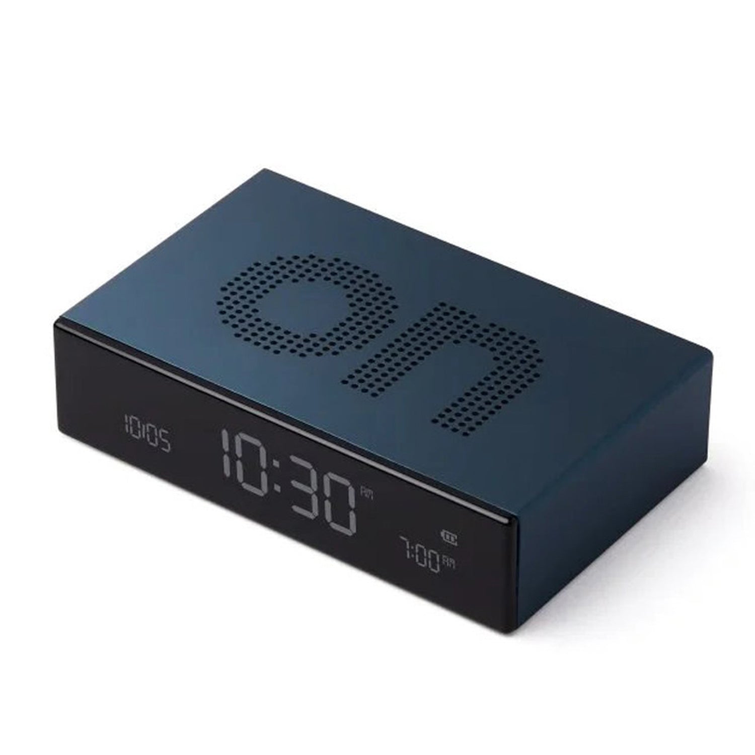 Lexon Flip Premium Aluminium Alarm Clock