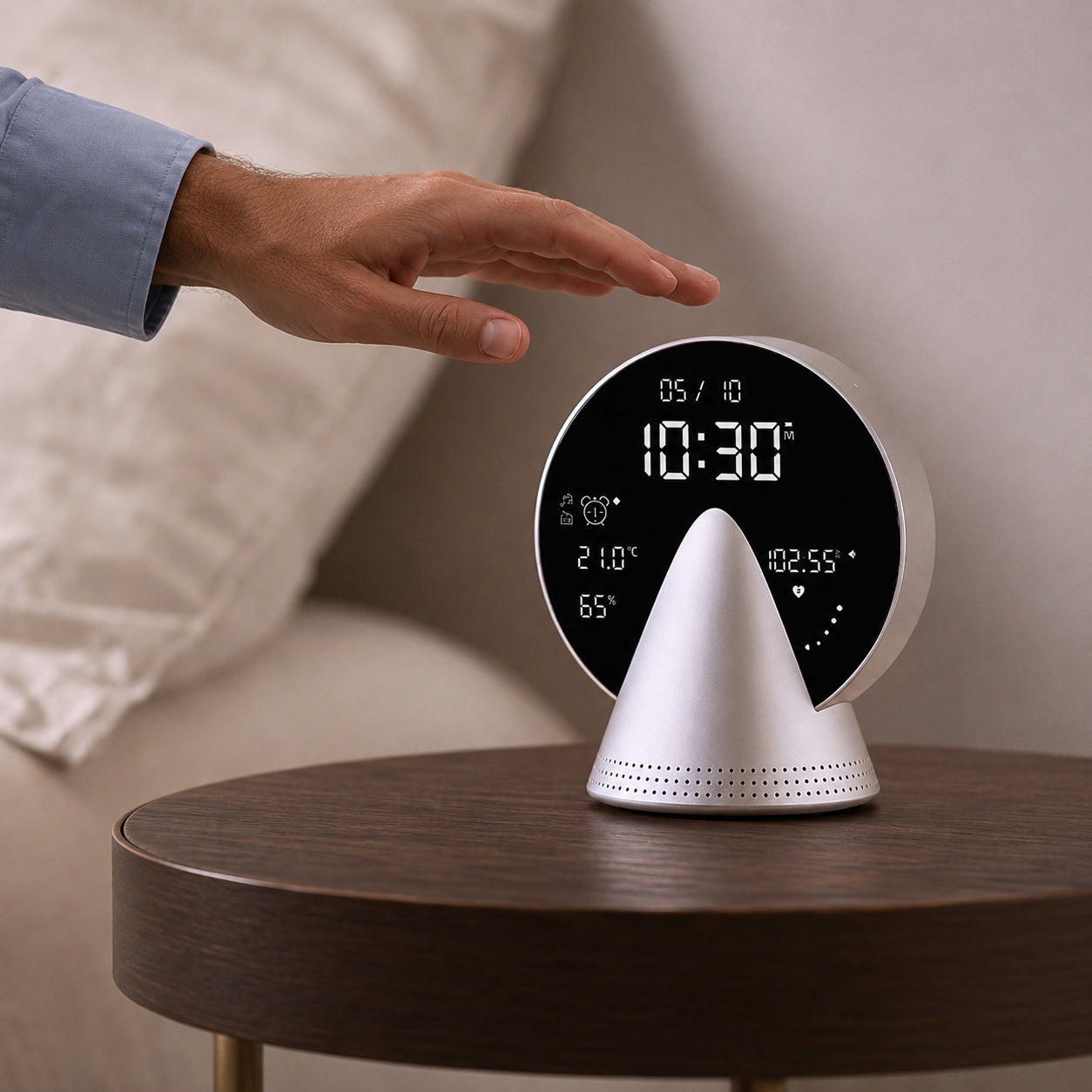 Lexon Conic Radio Alarm Clock