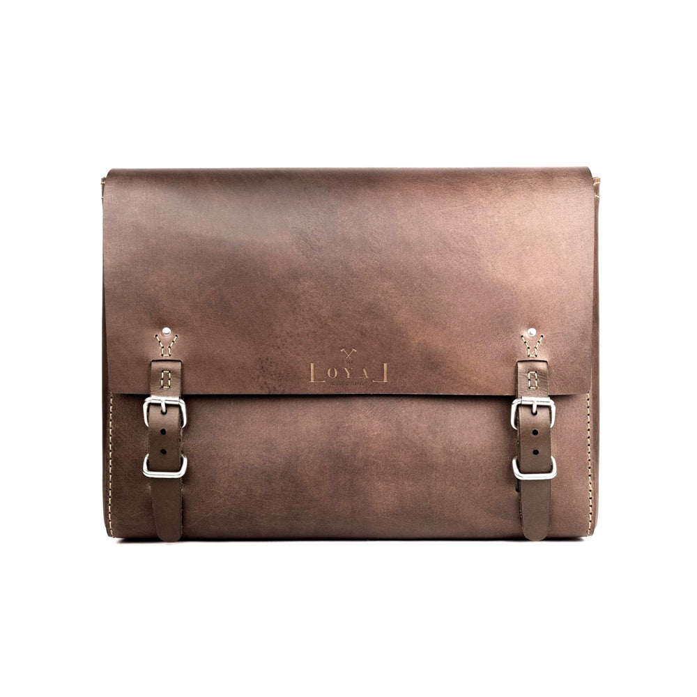 Loyal Workshop Brown Leather Goodstead Satchel