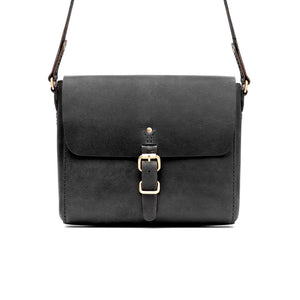 Loyal Workshop Companion Black Leather Satchel