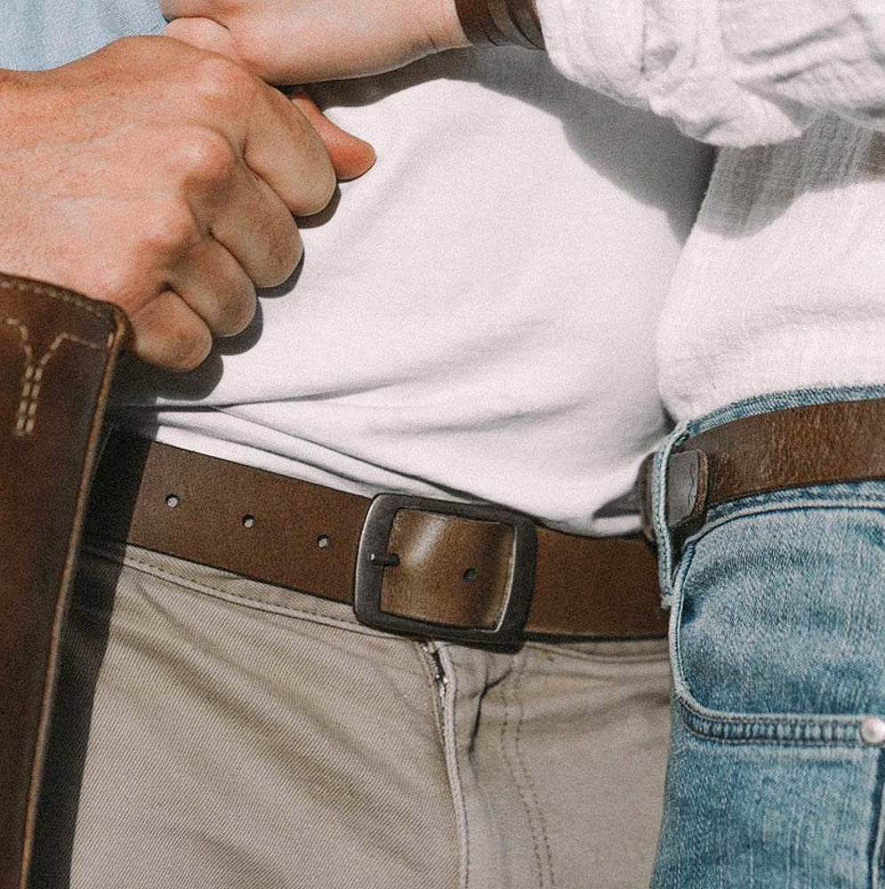 Loyal Workshop The Ol' Faithful Black Leather Belt