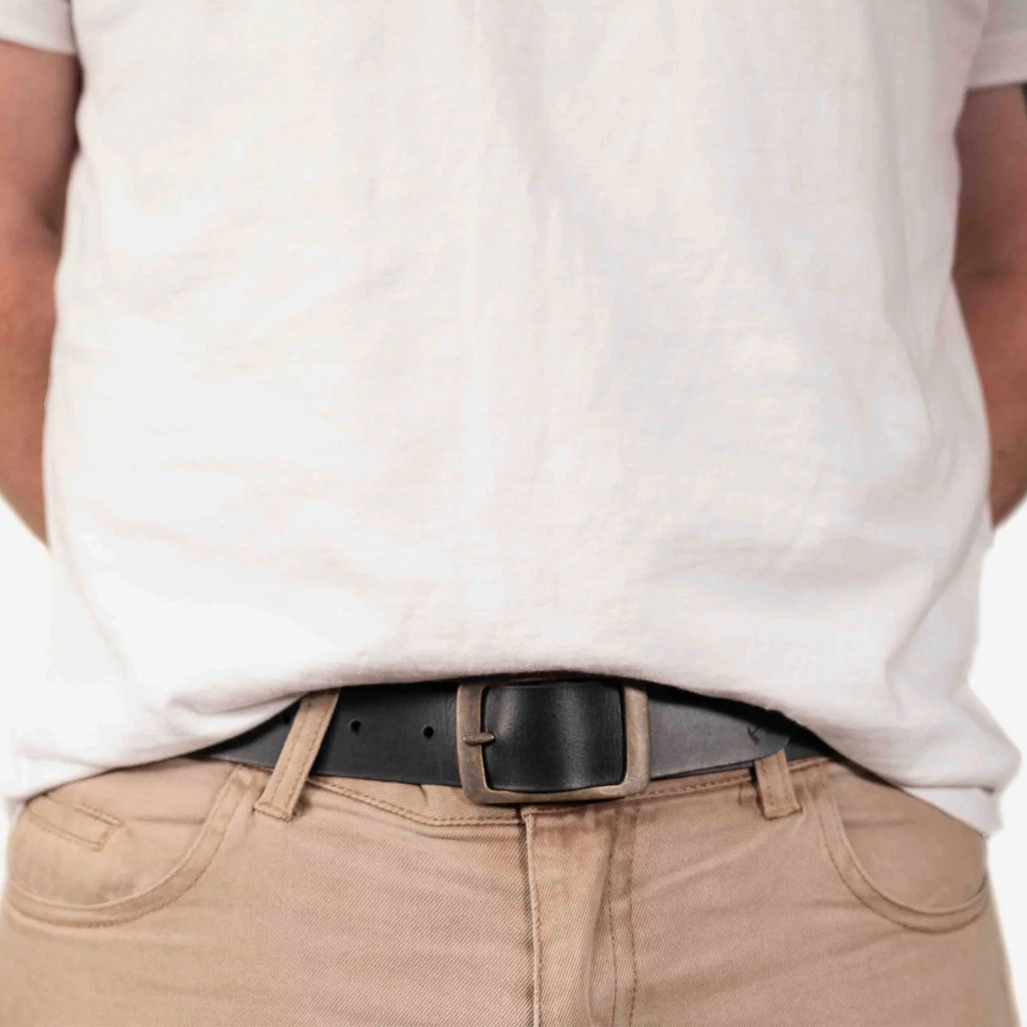 Loyal Workshop The Ol' Faithful Black Leather Belt