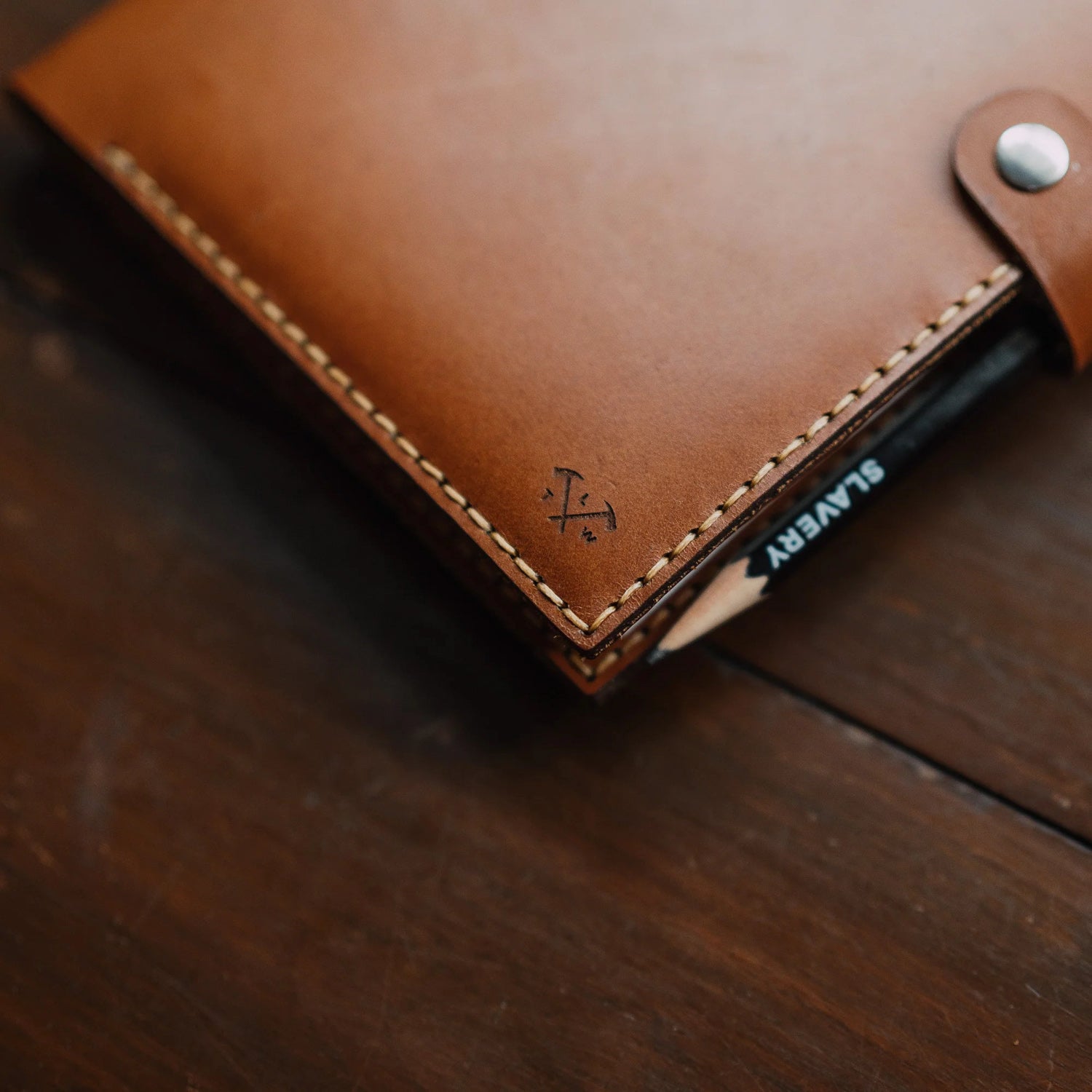 Loyal Workshop Cognac Leather Journal