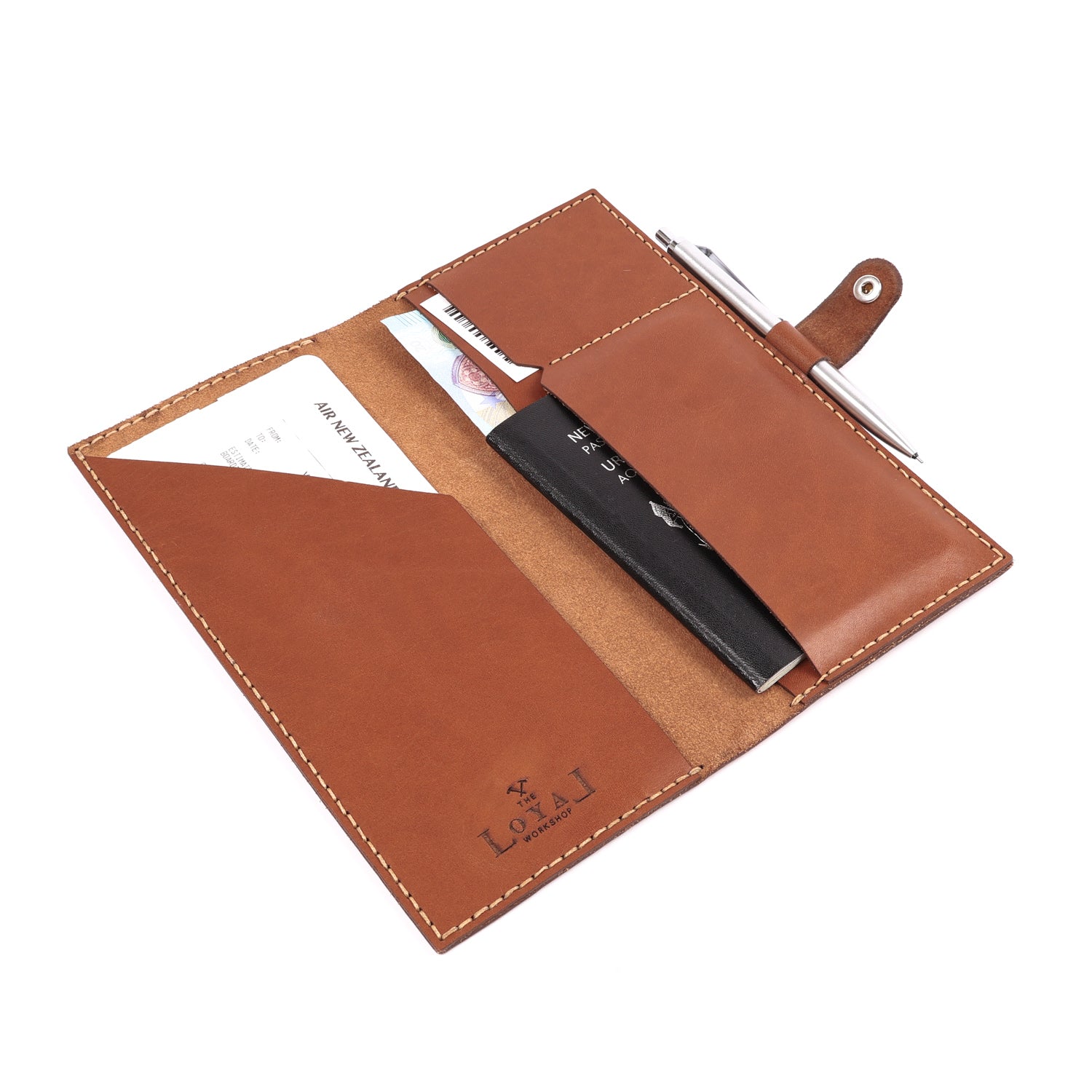Loyal Workshop Leather Passport Cover