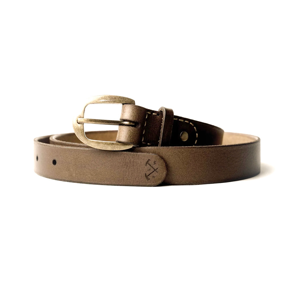 Loyal Workshop Sidekick Brown Leather Belt