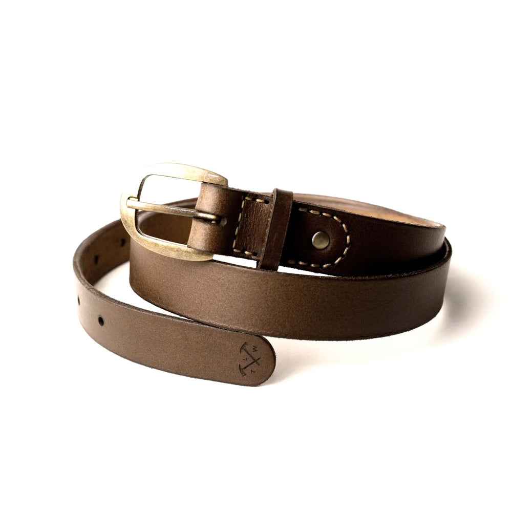 Loyal Workshop Sidekick Brown Leather Belt