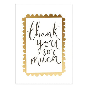 Thank You So Much Card by Caroline Gardner