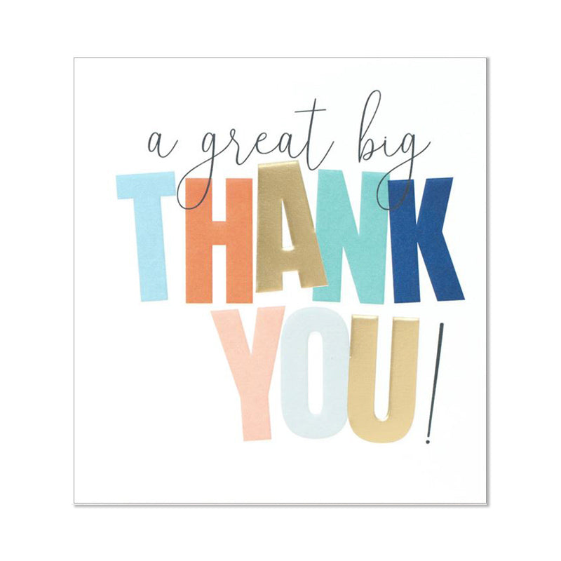 Caroline Gardner A Great Big Thank You Card