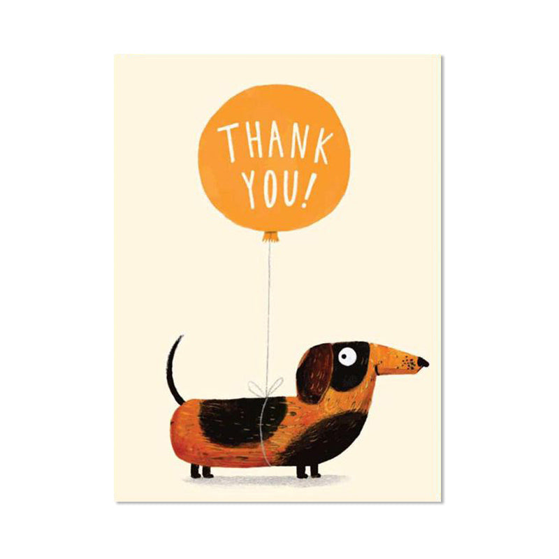 Live Wires Puppy - Thank You Card
