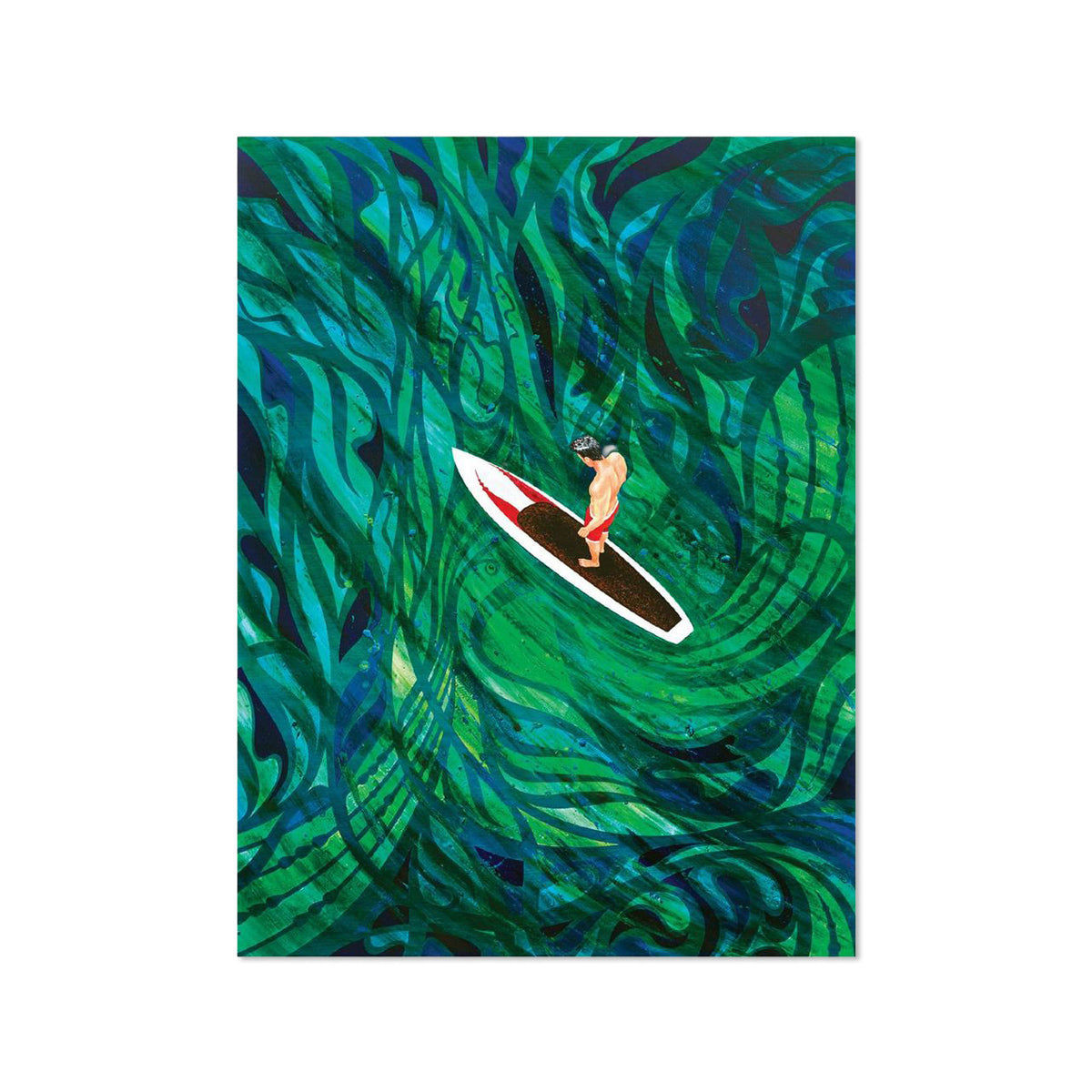 Shane Hansen Fear of Floating - Greetings Card