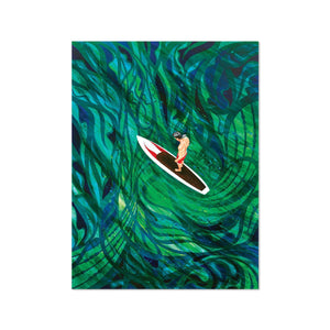 Shane Hansen Fear of Floating - Greetings Card