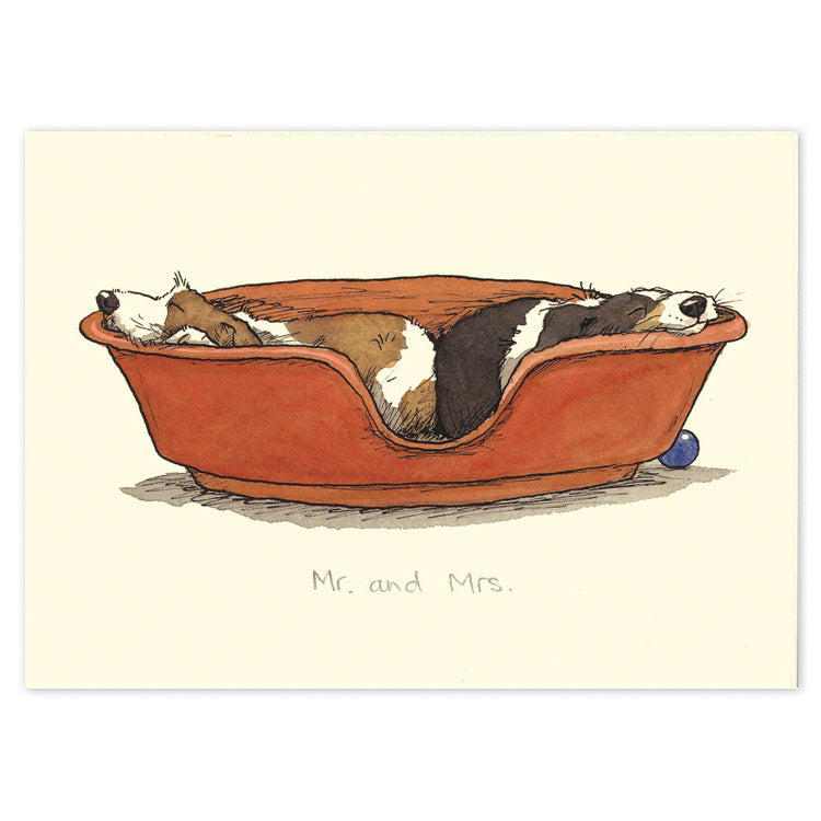 Mr & Mrs Greeting card - Anita Jeram - Artevo