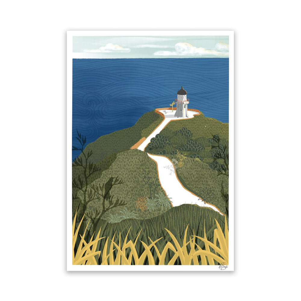 Cape Reinga Greeting Card - Melanie Sharpe