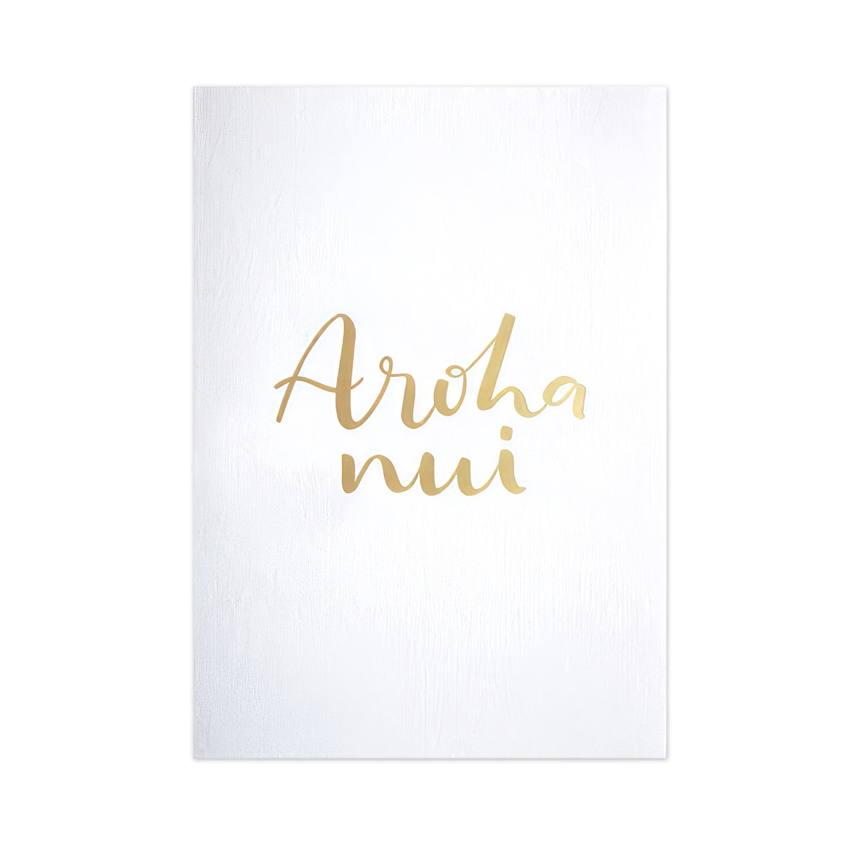 Aroha Nui/Much Love Greetings Card -Maimoa Creative