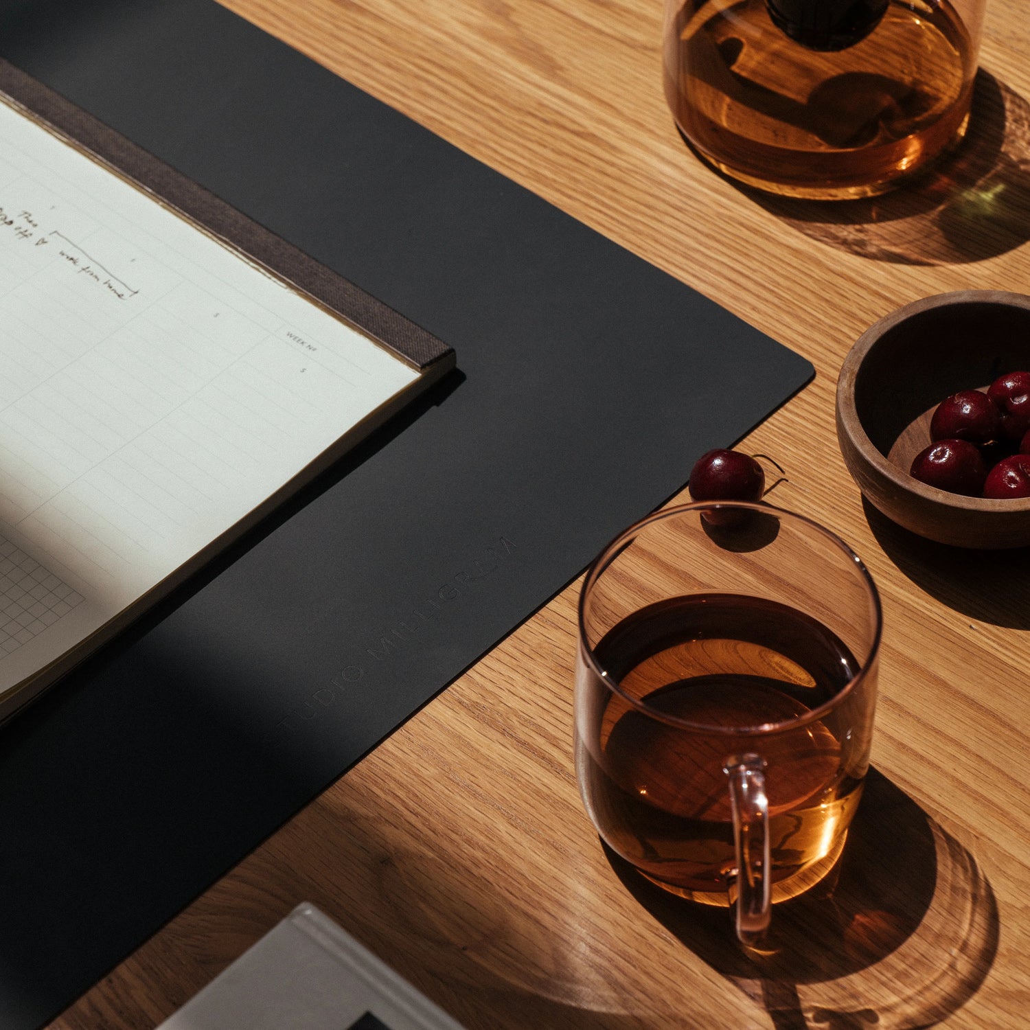 Milligram Recycled Leather Desk Mat