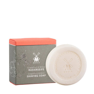Grapefruit and mint Shaving soap bar - Muhle