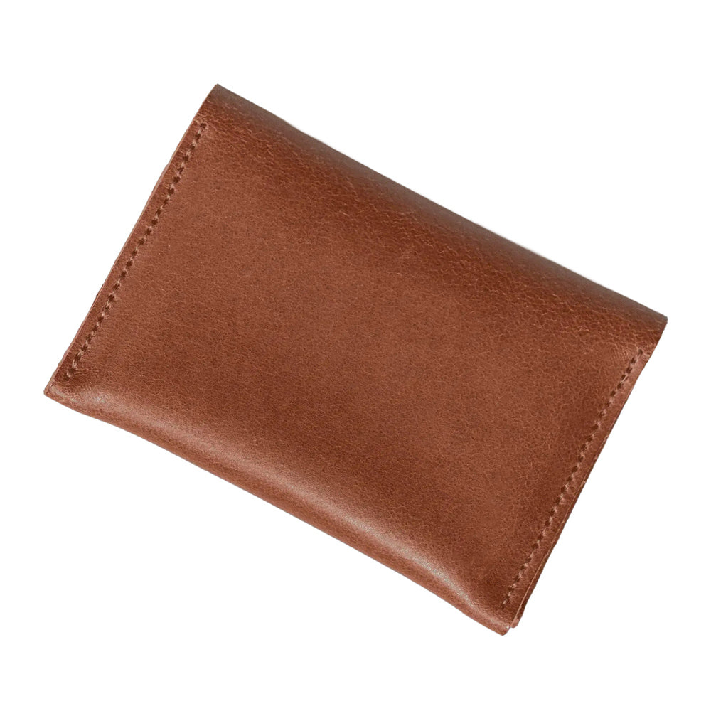 Parisian Crafted Tan Leather Folded Wallet