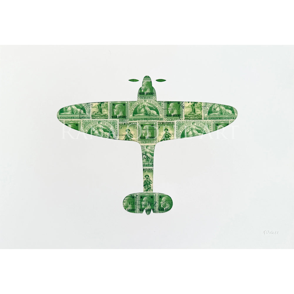 Rana Odell Art Spitfire - A4 Print