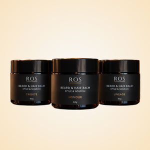 ROS beard and hair balm - all natural - New Zealand made