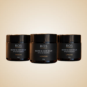ROS beard and hair balm - NZ made