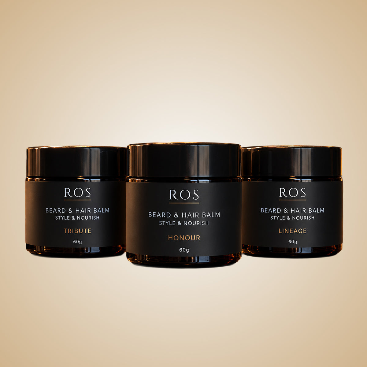 ROS beard and hair balm - NZ made