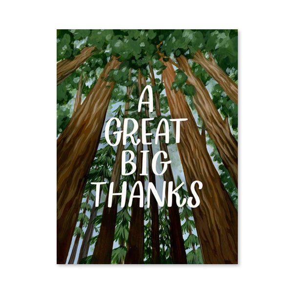 A Great Big Thanks Card