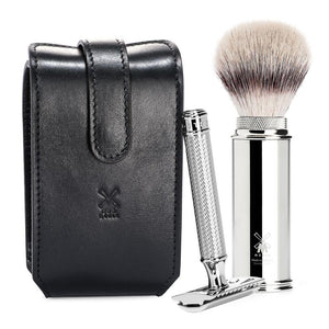 Muhle safety razor travel shave kit